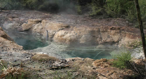 Tokaanu Hot Springs Tongariro New Zealand